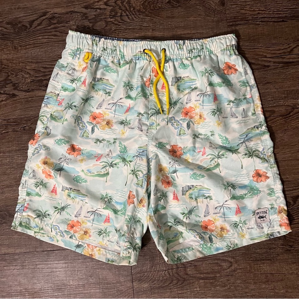 Spicy Tuna Men’s Swim Trunks